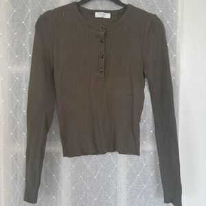 Nordstrom Soft Long Sleeve Tee Medium